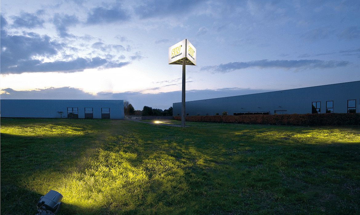 SLV Buitenspot FLAC BEAM LED IP65, grijs SLV Buitenspot FLAC BEAM LED IP65, grijs