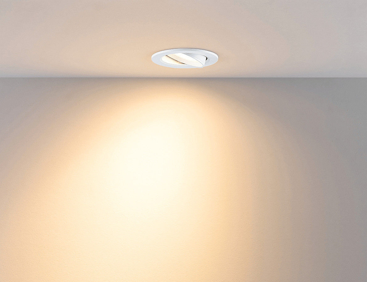 Deko-Light Inbouwspot SURTUR TILT 83 CCT draaibaar, CCT Switch IP20/IP44, wit dimbaar Deko-Light Inbouwspot SURTUR TILT 83 CCT draaibaar, CCT Switch IP20/IP44, wit dimbaar