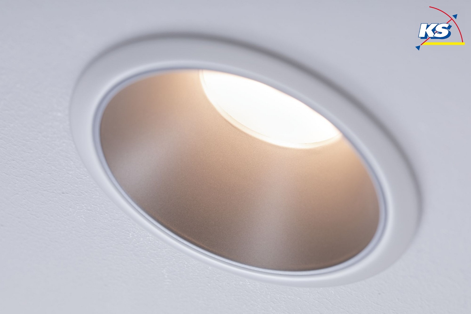 Paulmann Set of 3 Recessed spot LED COLE IP44, fixed, with LED COIN Module, 230V, 6.5W 2700K460lm 100°, 3-step dimmable, white / silver Paulmann Set of 3 Recessed spot LED COLE IP44, fixed, with LED COIN Module, 230V, 6.5W 2700K460lm 100°, 3-step dimmable, white / silver