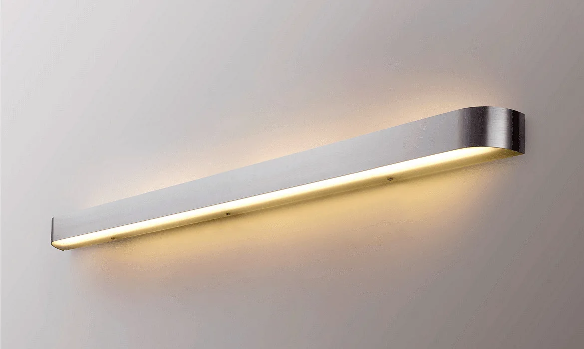 SLV Spiegelarmatuur ARLINA 130 WL IP20, mat, zilver SLV Spiegelarmatuur ARLINA 130 WL IP20, mat, zilver