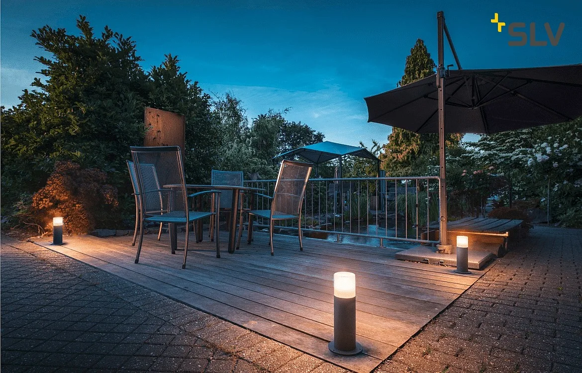 SLV Staande armatuur voor buiten GRAFIT 30 POLE rond, met diffuser E27 IP44, antraciet dimbaar SLV Staande armatuur voor buiten GRAFIT 30 POLE rond, met diffuser E27 IP44, antraciet dimbaar