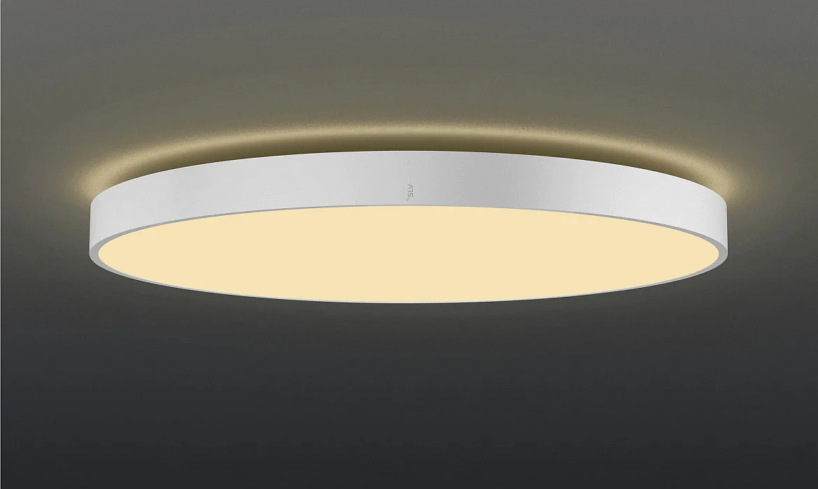 SLV ceiling luminaire MEDO® 90 round, CCT Switch IP50, white dimmable SLV ceiling luminaire MEDO® 90 round, CCT Switch IP50, white dimmable