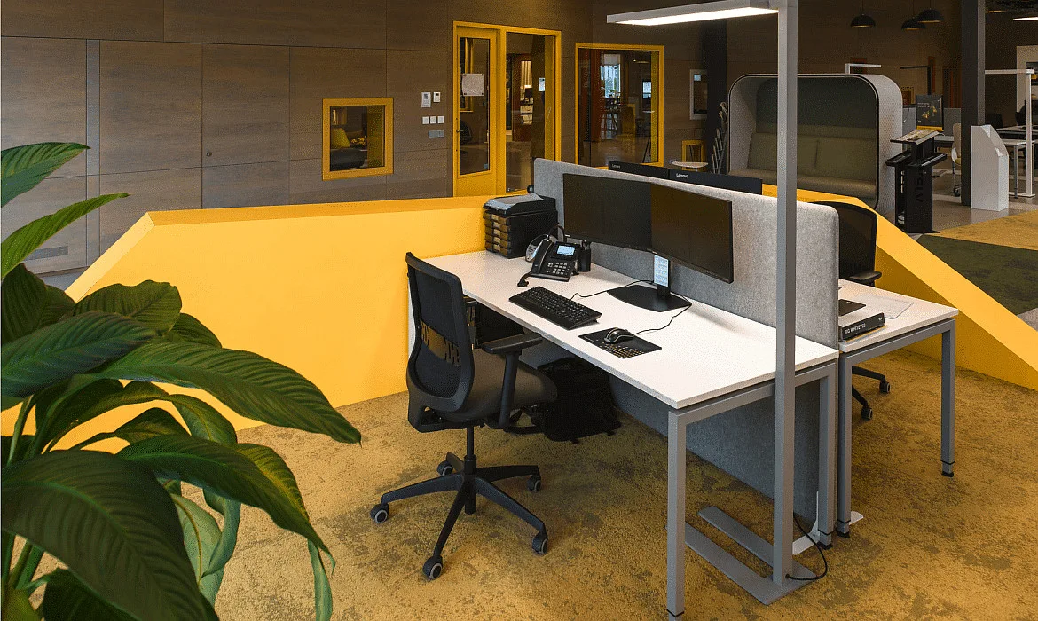 SLV Staande lamp WORKLIGHT PRO IP20, grijs dimbaar SLV Staande lamp WORKLIGHT PRO IP20, grijs dimbaar