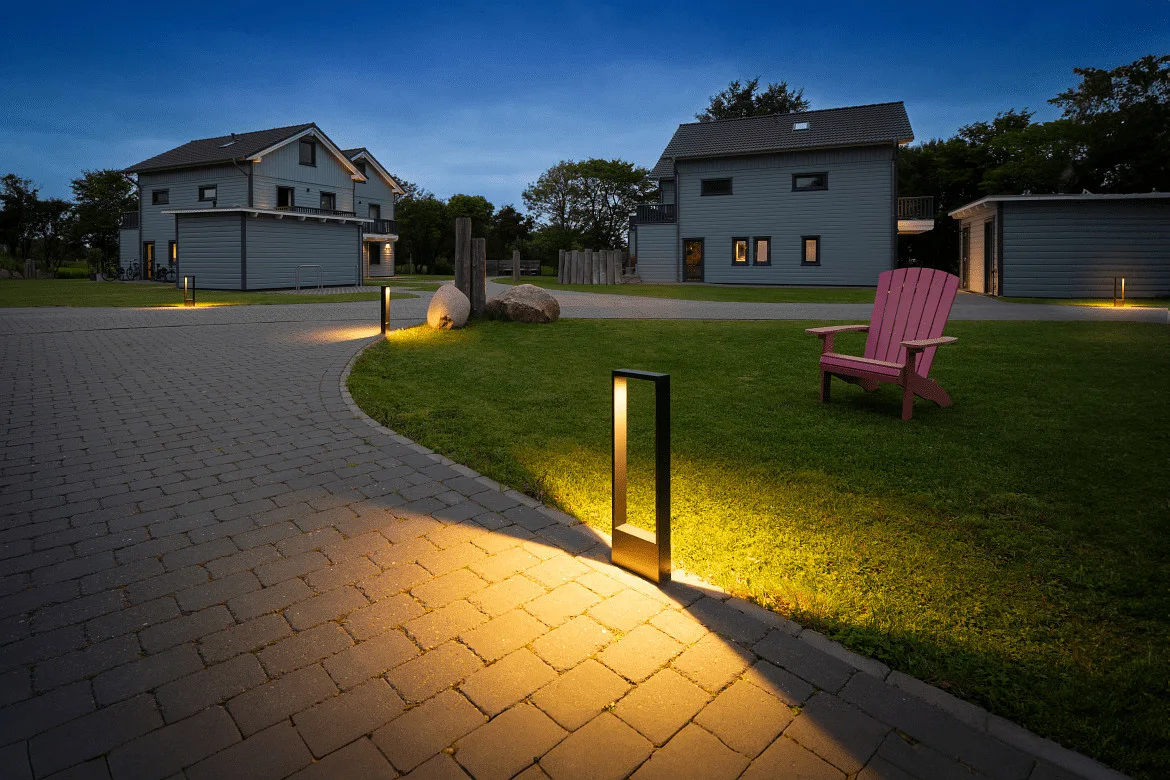 SLV Staande armatuur voor buiten FLATT II 62 PHASE down, Zeelucht bestendig IP65, zwart, gelakt dimbaar SLV Staande armatuur voor buiten FLATT II 62 PHASE down, Zeelucht bestendig IP65, zwart, gelakt dimbaar