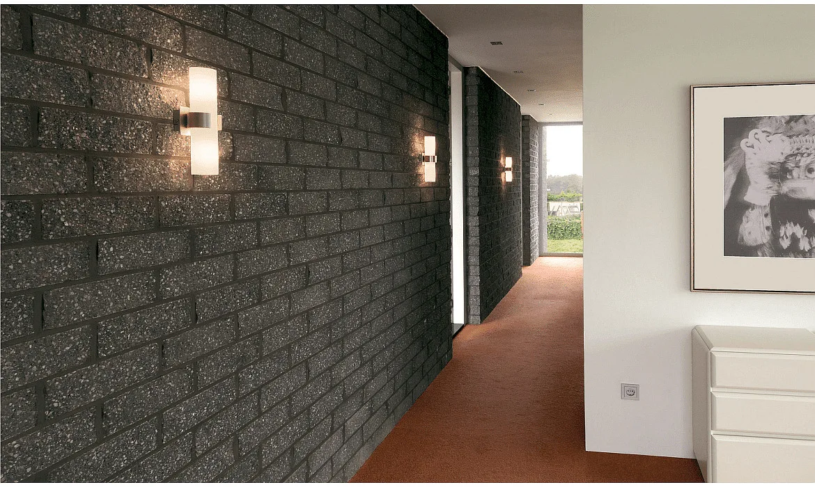 SLV Wall luminaire DENA II Shade Glass alu-brushed SLV Wall luminaire DENA II Shade Glass alu-brushed