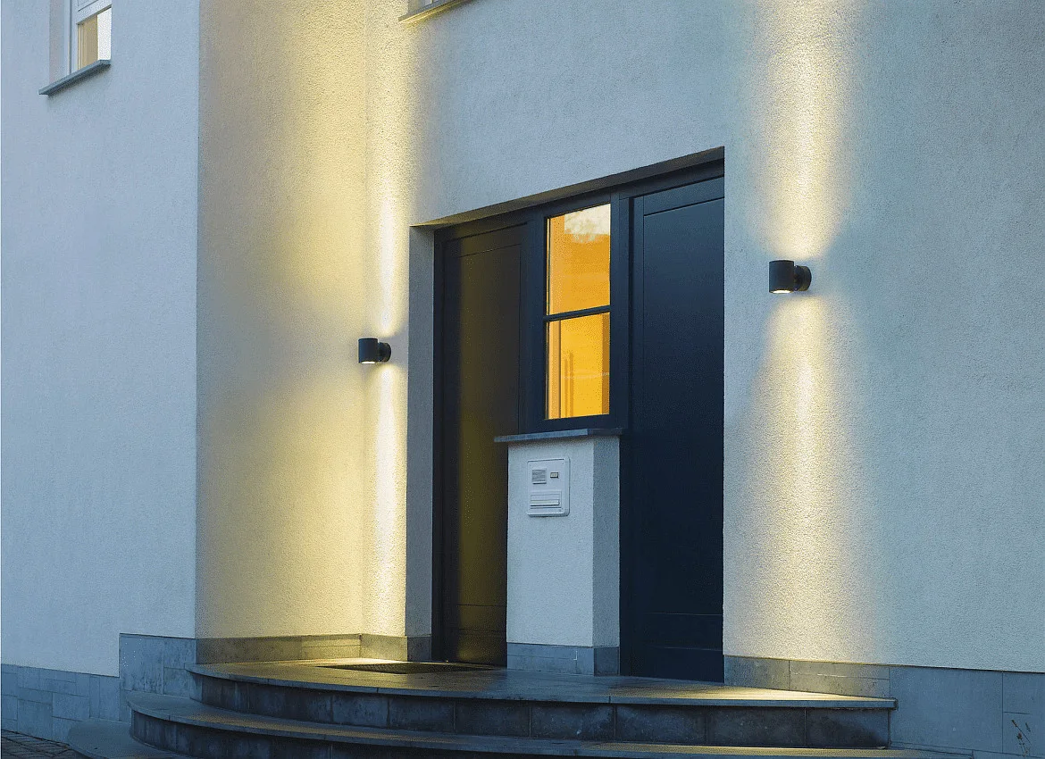 SLV Wandarmatuur voor buitenshuis SITRA WALL GX53 IP44, antraciet dimbaar SLV Wandarmatuur voor buitenshuis SITRA WALL GX53 IP44, antraciet dimbaar