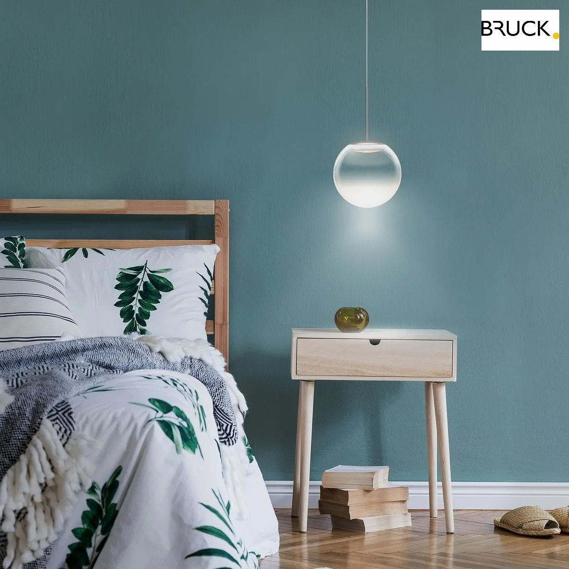 BRUCK Pendelarmatuur BLOP MOLL LV S IP20, chroom dimbaar BRUCK Pendelarmatuur BLOP MOLL LV S IP20, chroom dimbaar