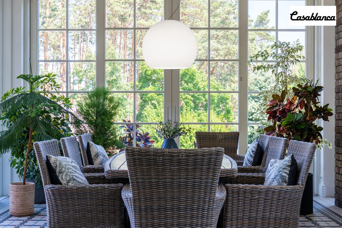 Casablanca Pendant luminaire BELL, E27, IP20, opal white matt Casablanca Pendant luminaire BELL, E27, IP20, opal white matt