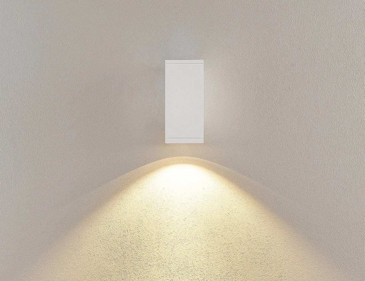 Deko-Light Gevelspot SHORELINE PRO LED SQUARE 70 DOWN 1-vlams, hoekig, CCT Switch IP65, wit dimbaar Deko-Light Gevelspot SHORELINE PRO LED SQUARE 70 DOWN 1-vlams, hoekig, CCT Switch IP65, wit dimbaar