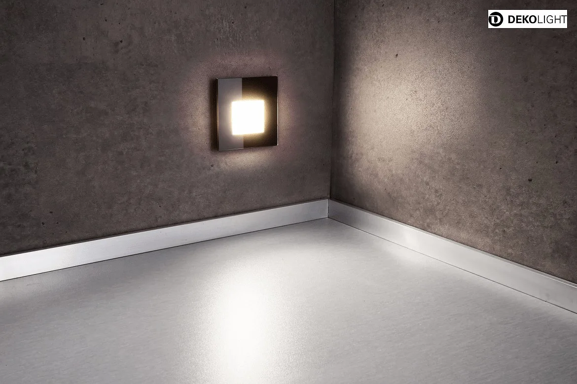 Deko-Light Afdekking ALWAID 2 - MILKY hoekig, gitzwart Deko-Light Afdekking ALWAID 2 - MILKY hoekig, gitzwart