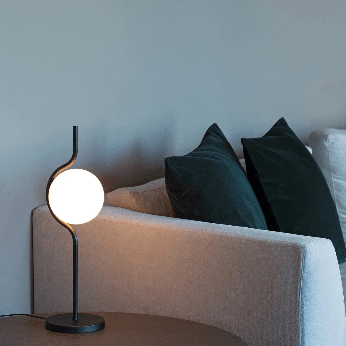 Faro Tafelarmatuur LE VITA IP20, zwart mat dimbaar Faro Tafelarmatuur LE VITA IP20, zwart mat dimbaar