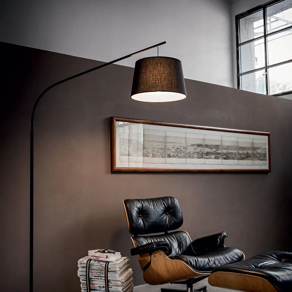 Ideal Lux Staande lamp LONDON PT1 E27 IP20, zwart Ideal Lux Staande lamp LONDON PT1 E27 IP20, zwart