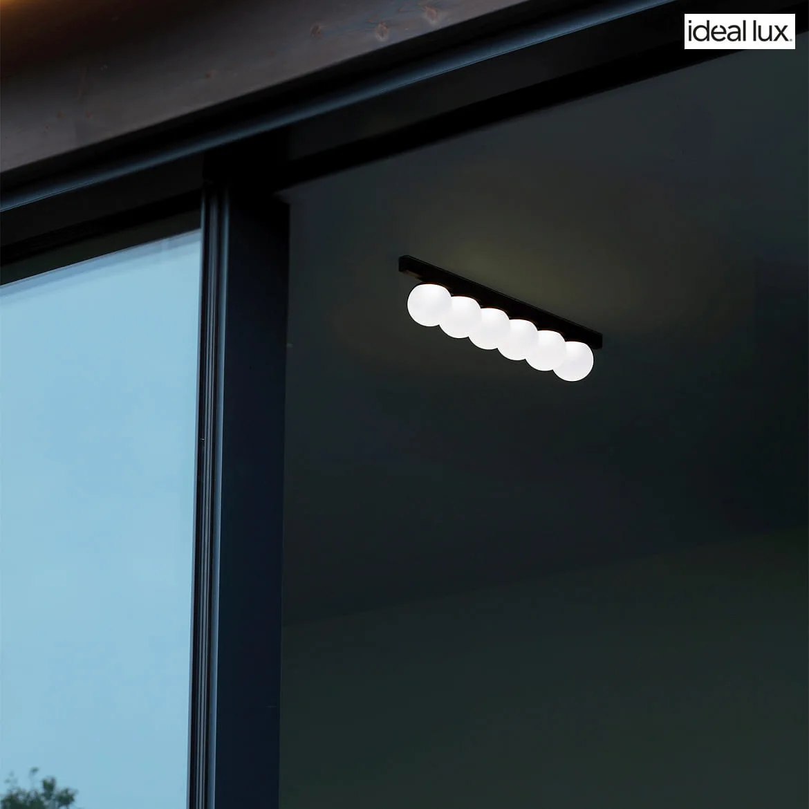 Ideal Lux Plafondarmatuur PING PONG IP20, zwart Ideal Lux Plafondarmatuur PING PONG IP20, zwart