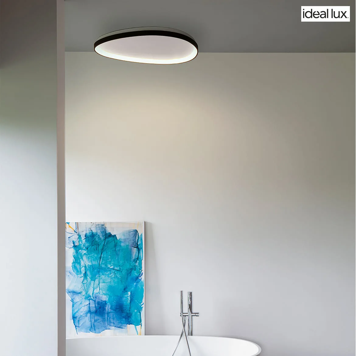 Ideal Lux ceiling luminaire GEMINI 81 DALI controllable IP20, black dimmable Ideal Lux ceiling luminaire GEMINI 81 DALI controllable IP20, black dimmable