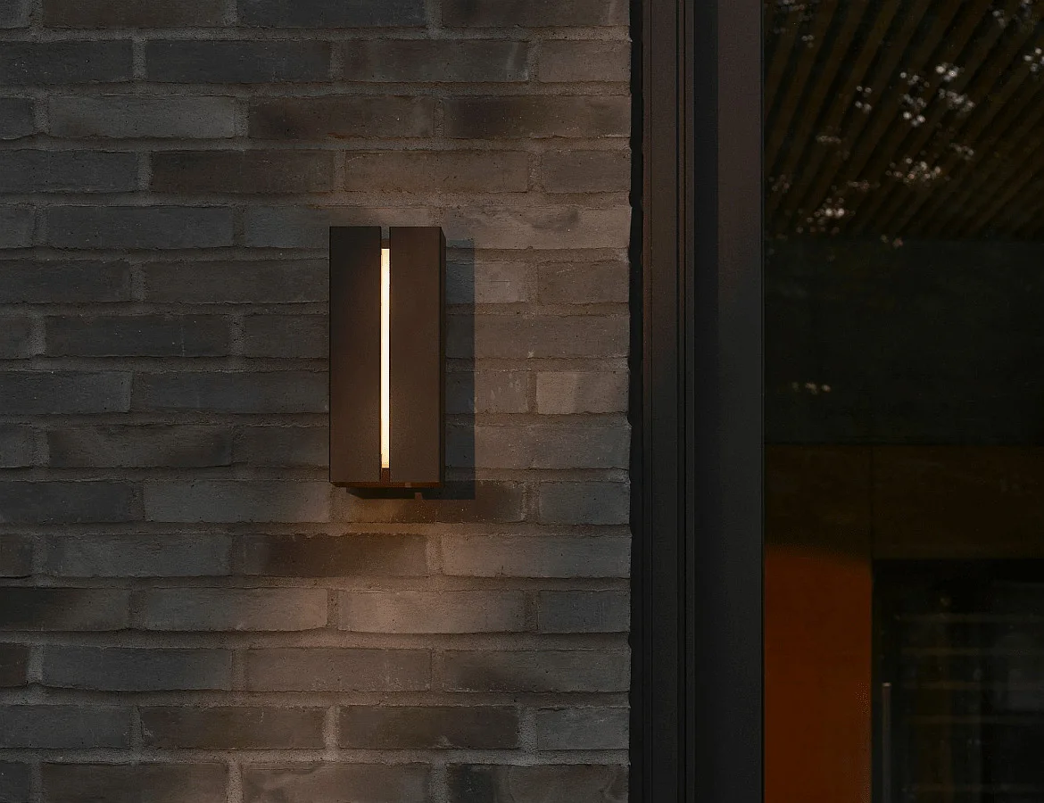 Nordlux Wandarmatuur voor buitenshuis CLARINI E27 IP54, seaside zwart dimbaar Nordlux Wandarmatuur voor buitenshuis CLARINI E27 IP54, seaside zwart dimbaar