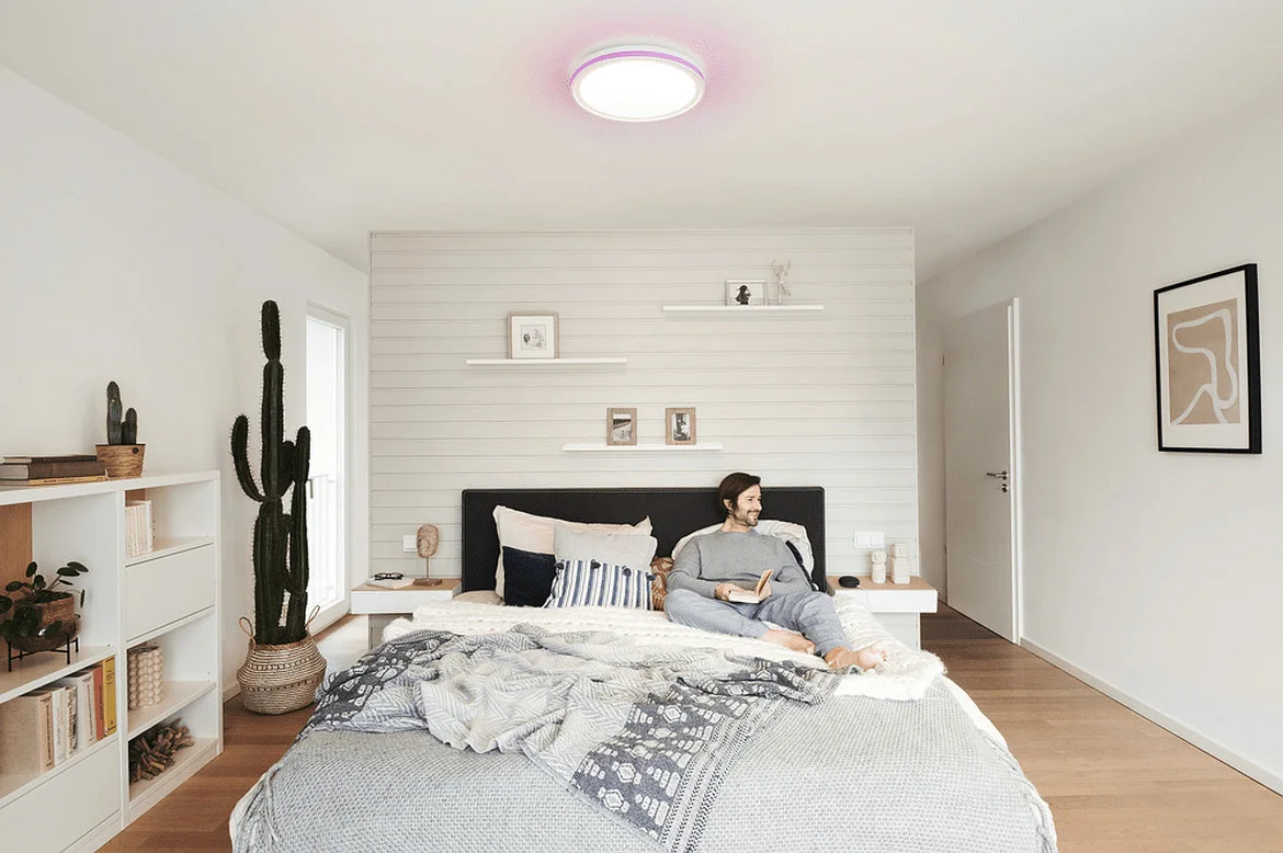 Ledvance ceiling luminaire SMART+ ORBIS CEILING CIRCLE 460MM RGB + TW tunable white, RGB, controllable via WLAN / WIFI IP20, dimmable Ledvance ceiling luminaire SMART+ ORBIS CEILING CIRCLE 460MM RGB + TW tunable white, RGB, controllable via WLAN / WIFI IP20, dimmable
