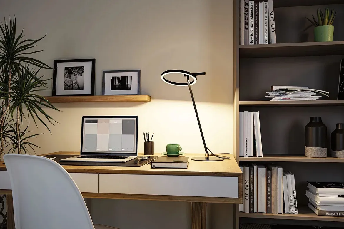 Paulmann Bureau-armatuur ODILA Tunable White, instelbaar, met Touch-Dimmer, Ring-Vorm IP20, dimbaar Paulmann Bureau-armatuur ODILA Tunable White, instelbaar, met Touch-Dimmer, Ring-Vorm IP20, dimbaar