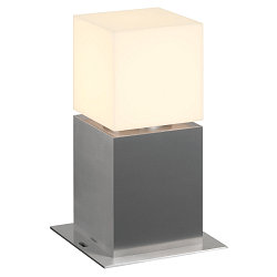 SQUARE POLE 30 Outdoor Floor lamp, stainless steel 304, max. 20W