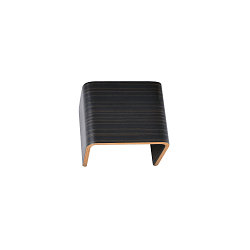 MANA Lamp shade, width 12cm, wood grey/brown