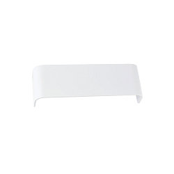 MANA Lamp shade, width 29cm, aluminum white