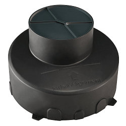 Inbouwdoos DASAR PREMIUM, zwart