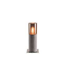 LISENNE POLE, E27, grey, height 40cm