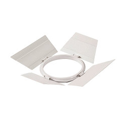 Afschermklep SUPROS 4-voudig, instelbaar, wit