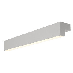 Spiegelarmatuur L-LINE 60 IP44, zilvergrijs 