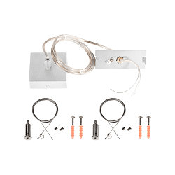 Suspension set for TEC KALU Ceiling luminaires, 150cm