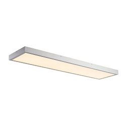Plafondarmatuur PANEL 1200x300 lang, UGR < 19 IP20, zilvergrijs dimbaar