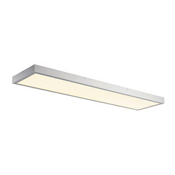 Plafondarmatuur PANEL 1200x300 lang, UGR < 19 IP20, zilvergrijs dimbaar