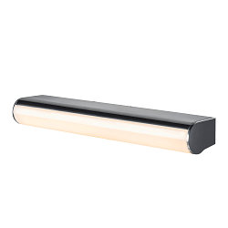 Premium LED Wall luminaire MARYLIN, IP44, chrome / white, 120�, length 40cm, 10W 3000K 680lm