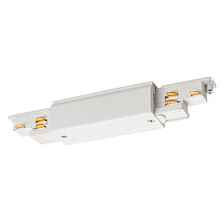 Verbinder S-TRACK PHASE & DALI opbouwversie, DALI aanstuurbaar, met voedermogelijkheid, wit