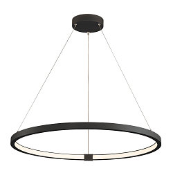 Pendelarmatuur ONE 80 DALI IP20, zwart dimbaar