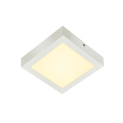 Wand- en plafondarmatuur SENSER 18 CW hoekig IP20, wit