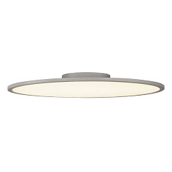 Plafondarmatuur PANEL 60 DALI LED rond, grijs