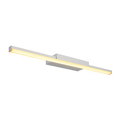 LED Mirror luminaire GLENOS LED Bathroom luminaire, 120�, silver, 12,6W, 3000K