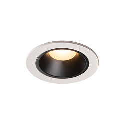 LED Ceiling recessed luminaire NUMINOS DL S, 3000K, IP20, 55�, 690lm, UGR 20, white/black