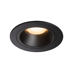 LED Ceiling recessed luminaire NUMINOS DL M, 2700K, IP20, 40�, 1460lm, UGR 20, black/black
