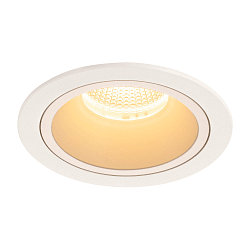LED Ceiling recessed luminaire NUMINOS DL L, 3000K, IP20, 20�, 2300lm, UGR 18, white/white