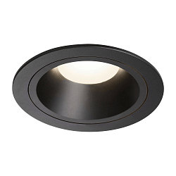 LED Ceiling recessed luminaire NUMINOS DL L, 4000K, IP20, 40�, 2350lm, UGR 21, black/black