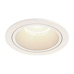 LED Ceiling recessed luminaire NUMINOS DL L, 4000K, IP20, 20�, 2450lm, UGR 18, white/white