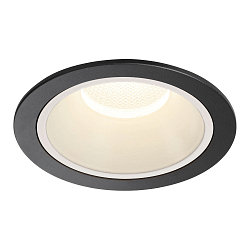 LED Ceiling recessed luminaire NUMINOS DL XL, 4000K, IP20, 55�, 3800lm, UGR 19, black/white
