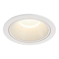 LED Ceiling recessed luminaire NUMINOS DL XL, 4000K, IP20, 55�, 3800lm, UGR 19, white/white