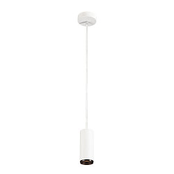 Pendelarmatuur NUMINOS PD PHASE S IP20, zwart, wit