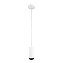 Pendelarmatuur NUMINOS PD PHASE S IP20, zwart, wit