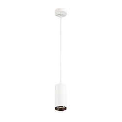 Pendelarmatuur NUMINOS PD PHASE M IP20, zwart, wit