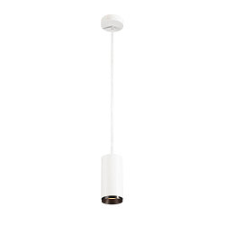 Pendelarmatuur NUMINOS PD PHASE M IP20, zwart, wit