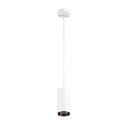 Pendelarmatuur NUMINOS PD PHASE M IP20, zwart, wit