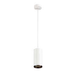 Pendelarmatuur NUMINOS PD PHASE L IP20, zwart, wit